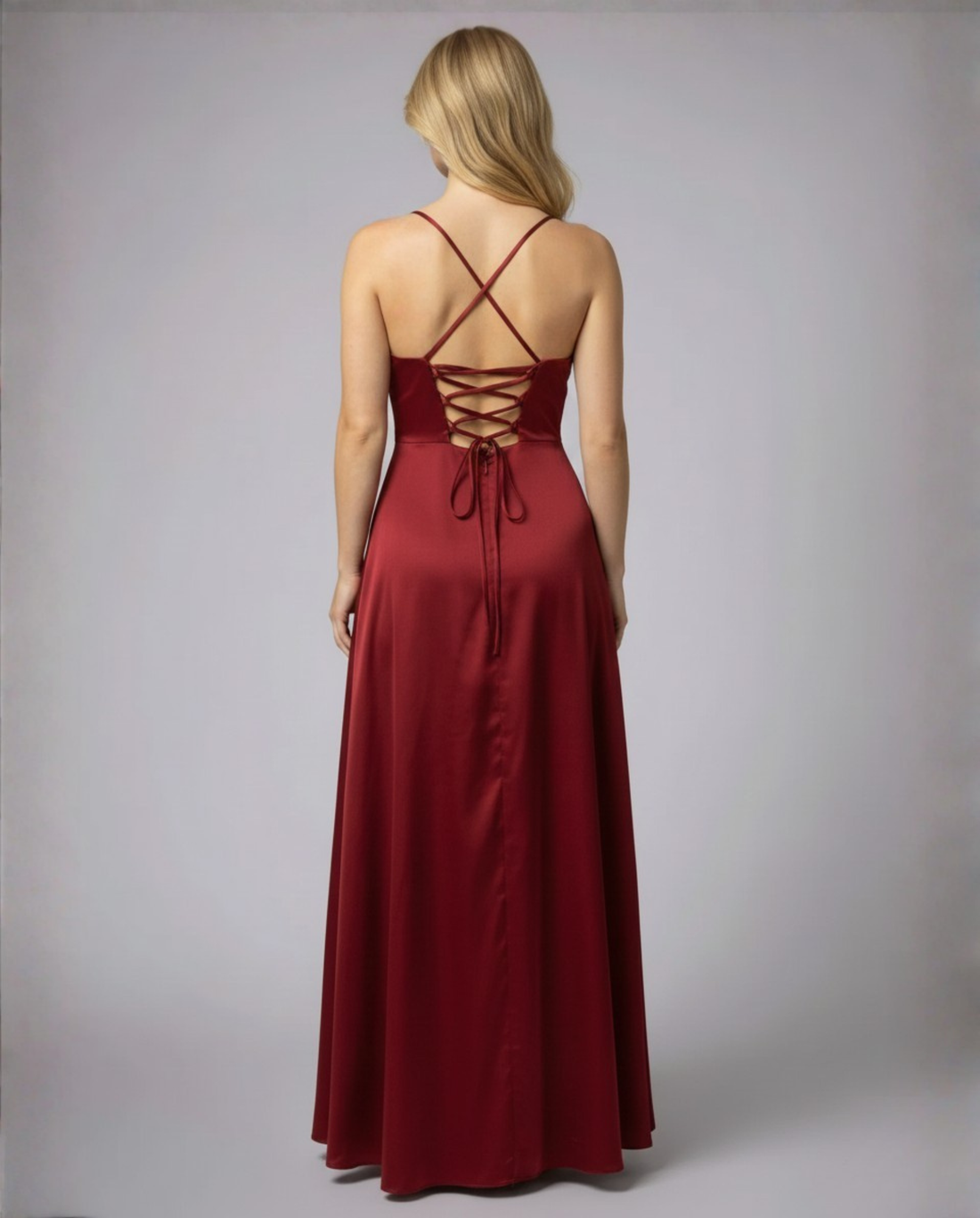 Women's Evening Dress with High Slit | Maxi