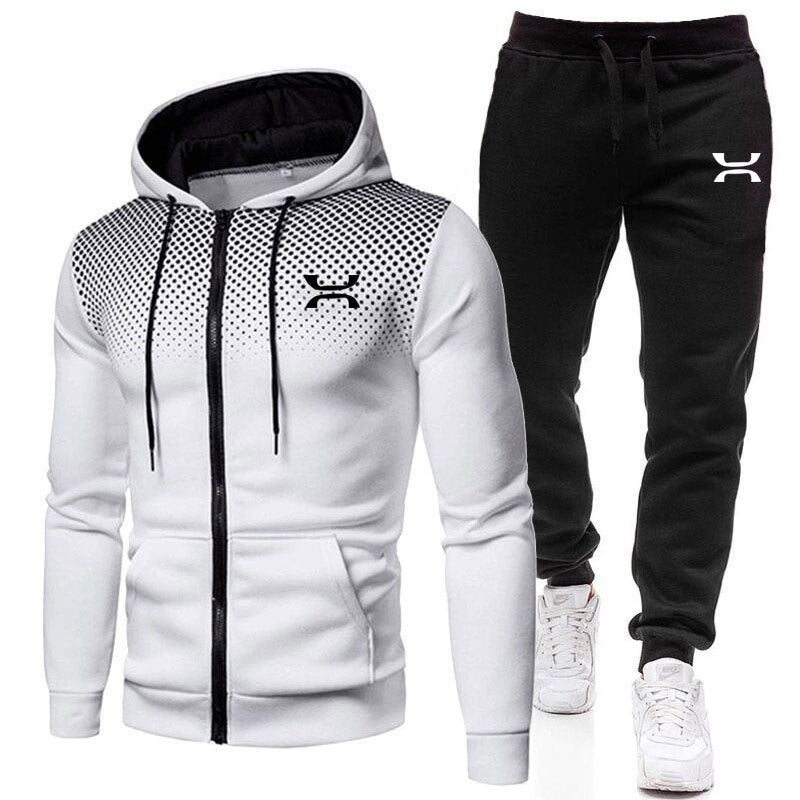 Men's Sporty Tracksuit | Two-Piece Set