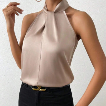 Women's Party Halter Top | Sleeveless