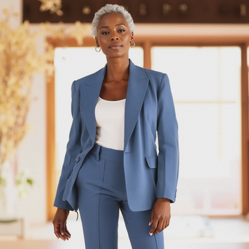 Women's Business Casual Two-Piece Suit | Loose Fit