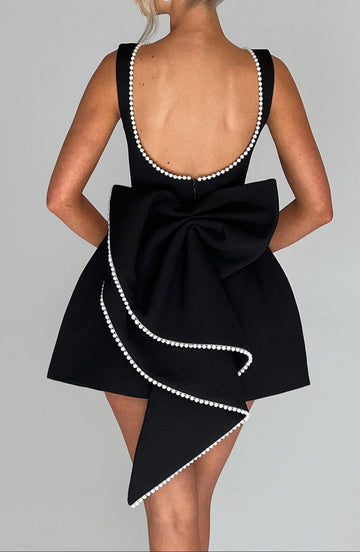 Alicia Mini Dress - Black